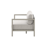 Sonoma Outdoor Sofa, Weathered Grey