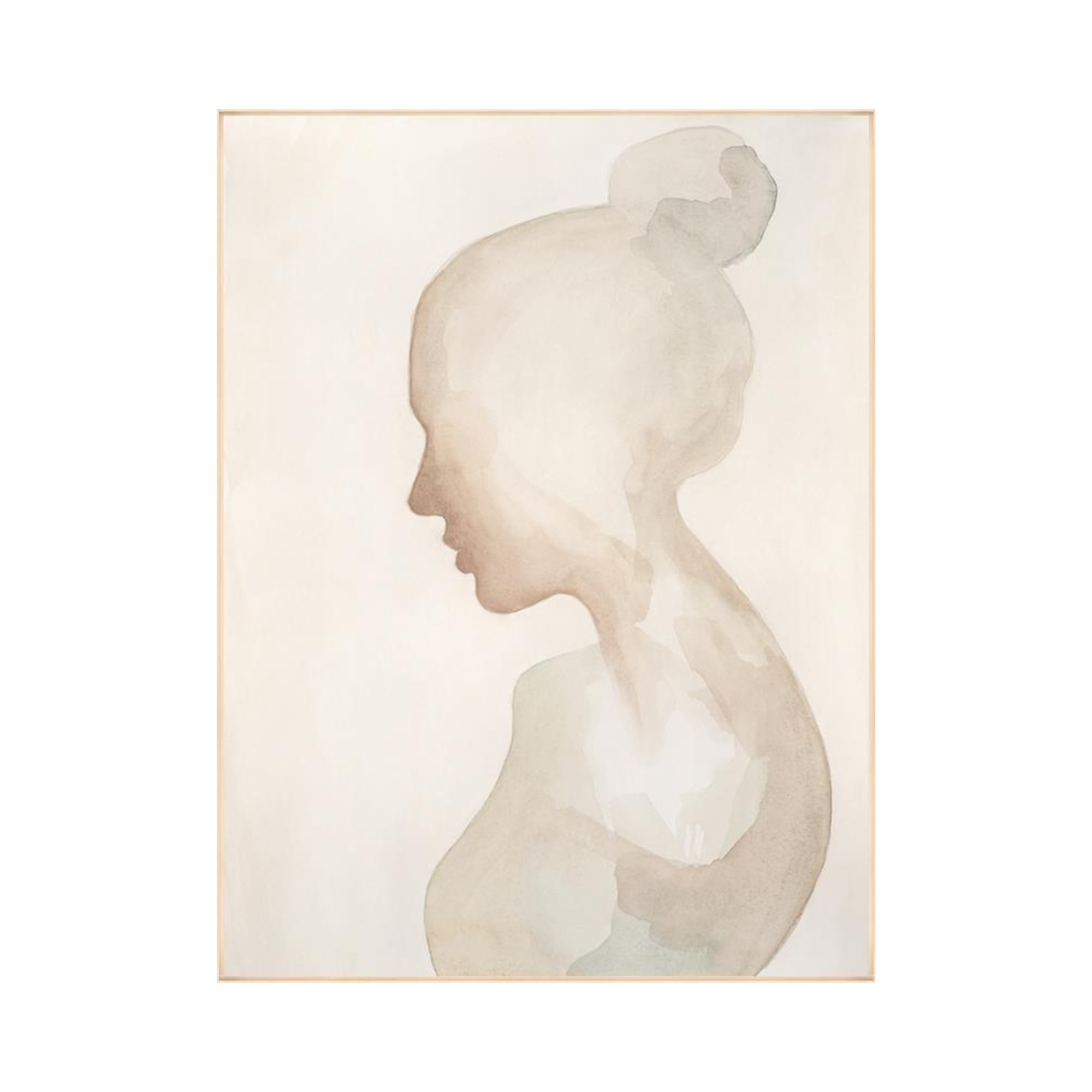 Melting Silhouette II (30x40)