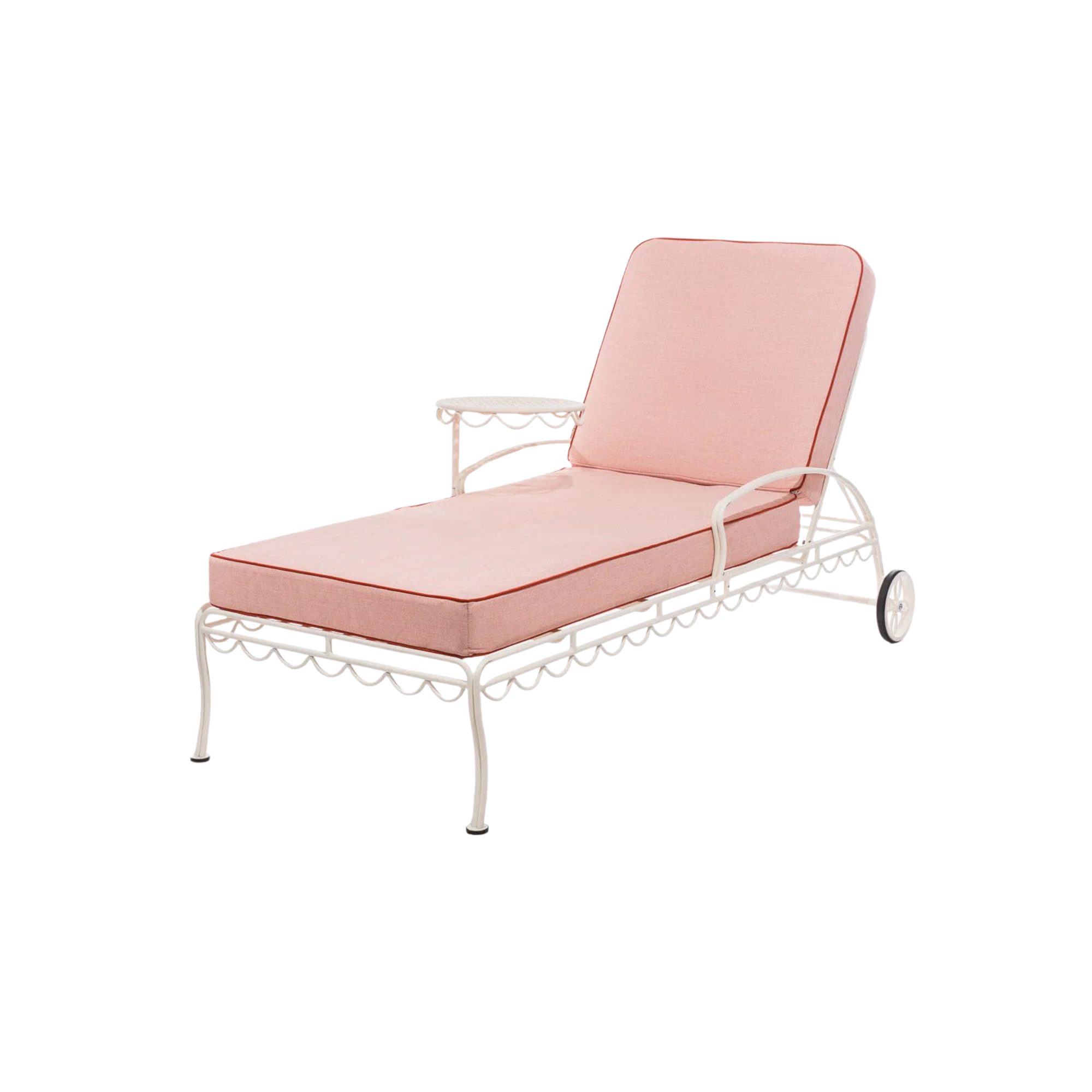 The Al Fresco Sun Lounger - Antique White Frame
