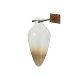 Envision Wall Mount Vase - Brown
