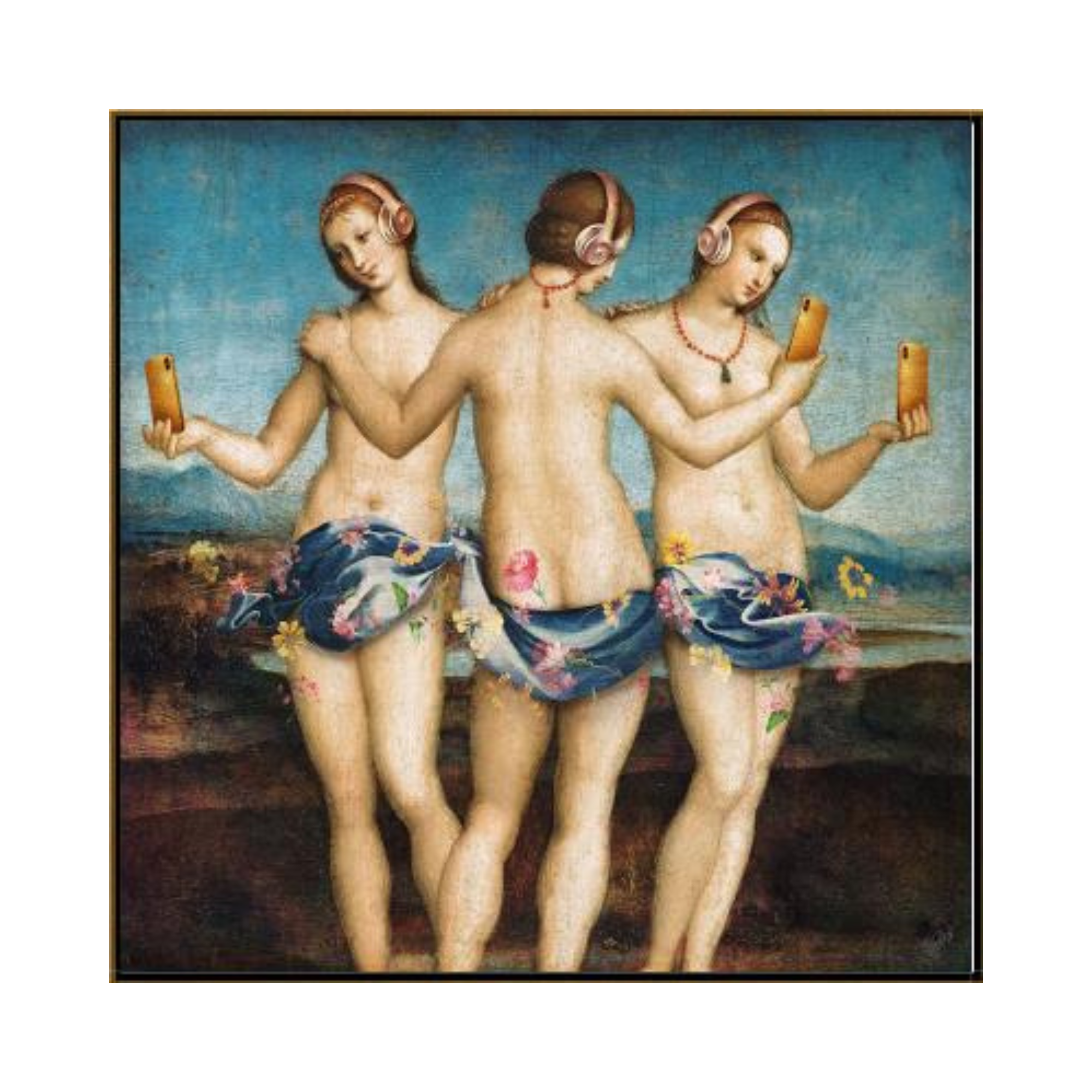 The Three Graces (40x40)
