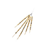 Mid-Century Beaded Spray - Gold