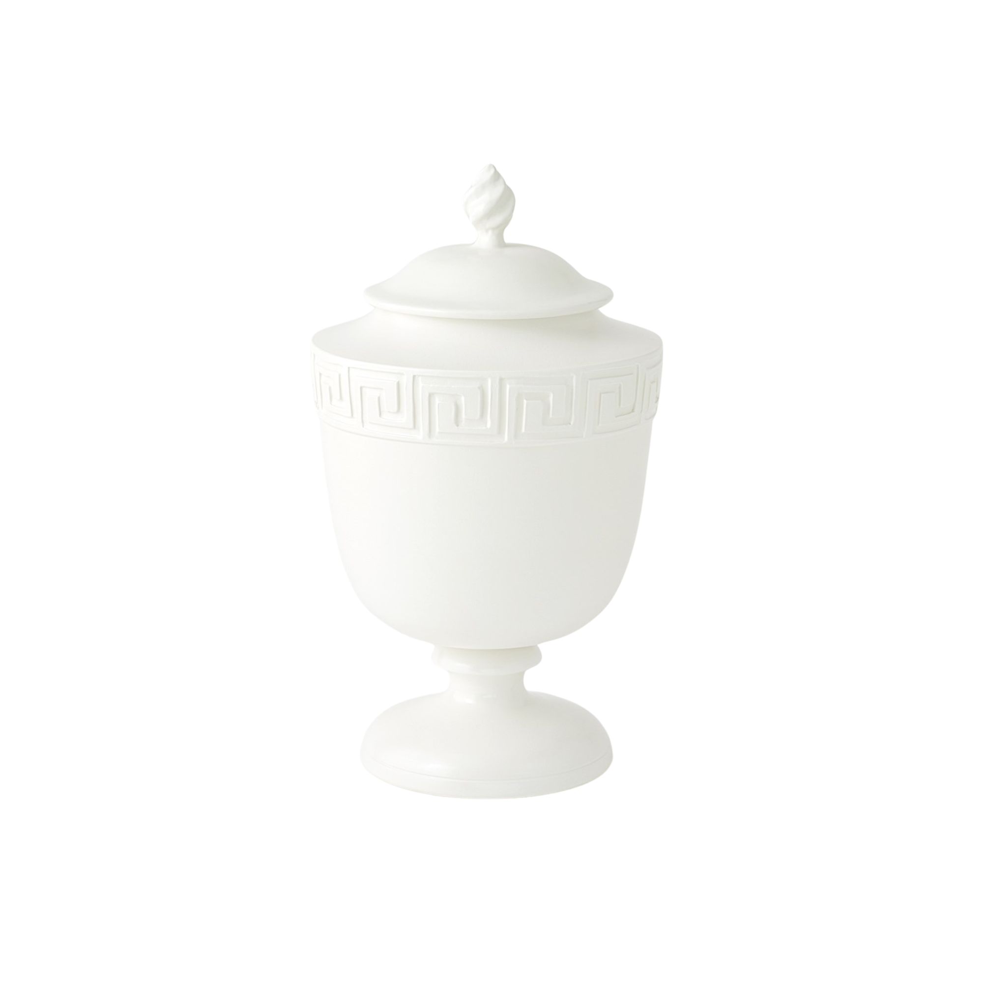 Villa Greek Key Urn