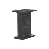 Delaney Marble Rectangle Accent Table