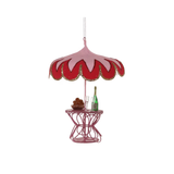 Poolside Brunch Ornament - Pink