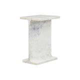 Delaney Marble Rectangle Accent Table