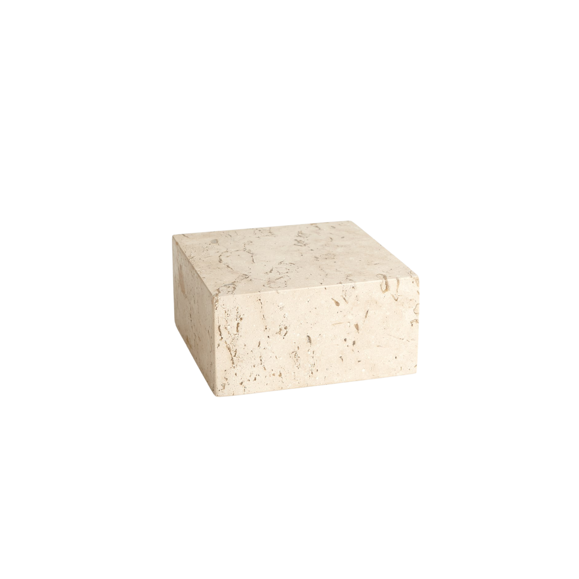 Travertine Cube Riser