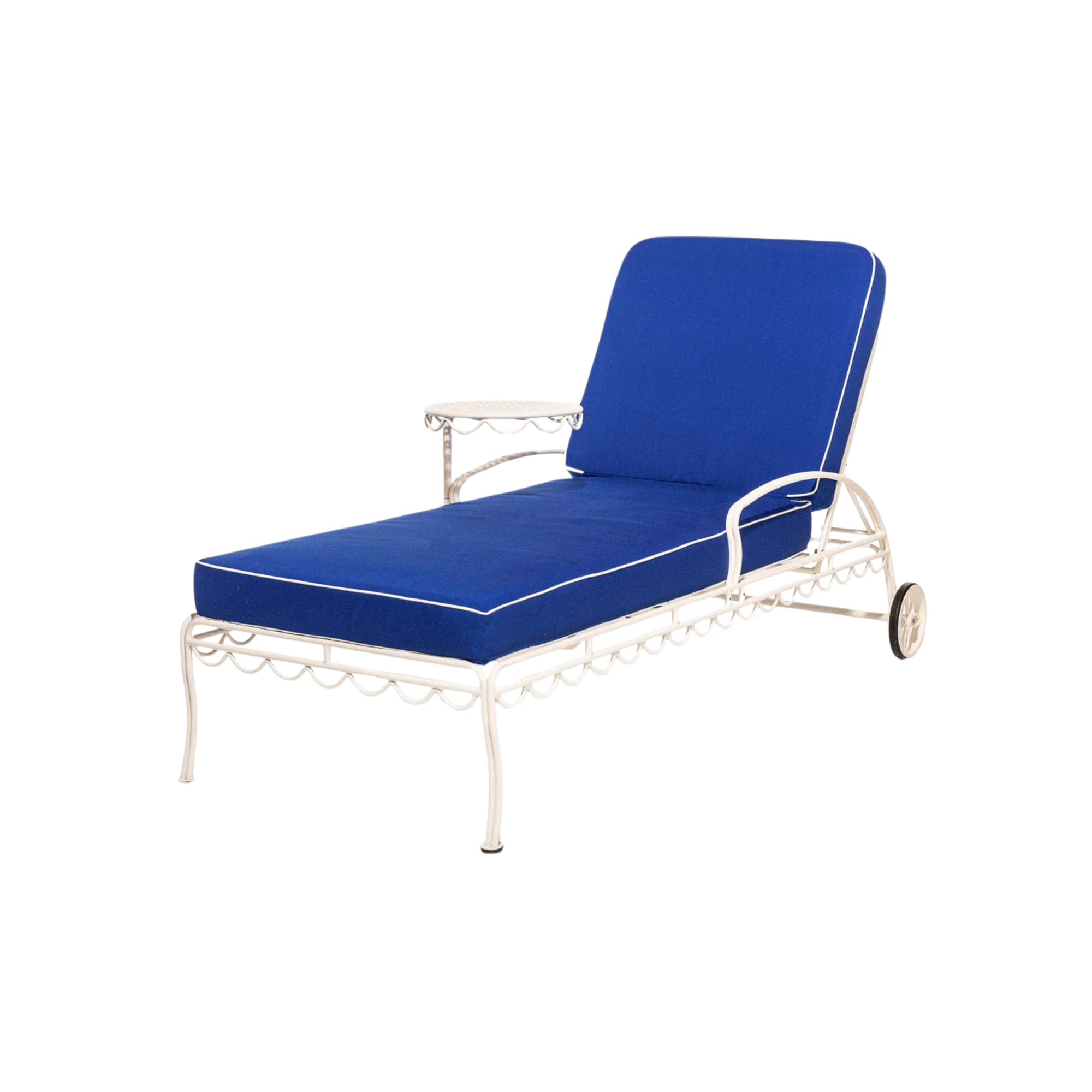 The Al Fresco Sun Lounger - Antique White Frame