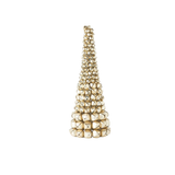 Gold Jingle Bell Cone Tree 30"