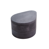 Alabaster Teardrop Double Swivel Box
