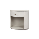 Amelia Oval One Drawer Nightstand
