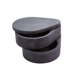 Alabaster Teardrop Double Swivel Box