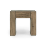 Bristol Square End Table - Cafe Brown