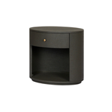 Amelia Oval One Drawer Nightstand