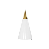 Christmas Tree, Cona, White and Gold Leaf