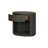 Amelia Oval One Drawer Nightstand
