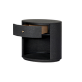 Amelia Oval One Drawer Nightstand