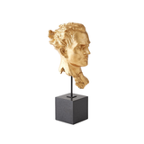 Gilded Portrait Sculpture
