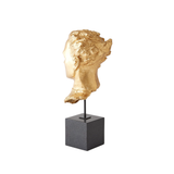 Gilded Portrait Sculpture