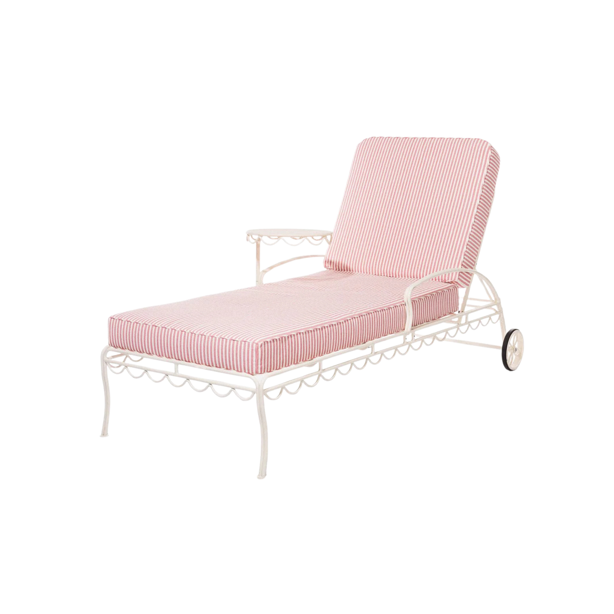 The Al Fresco Sun Lounger - Antique White Frame