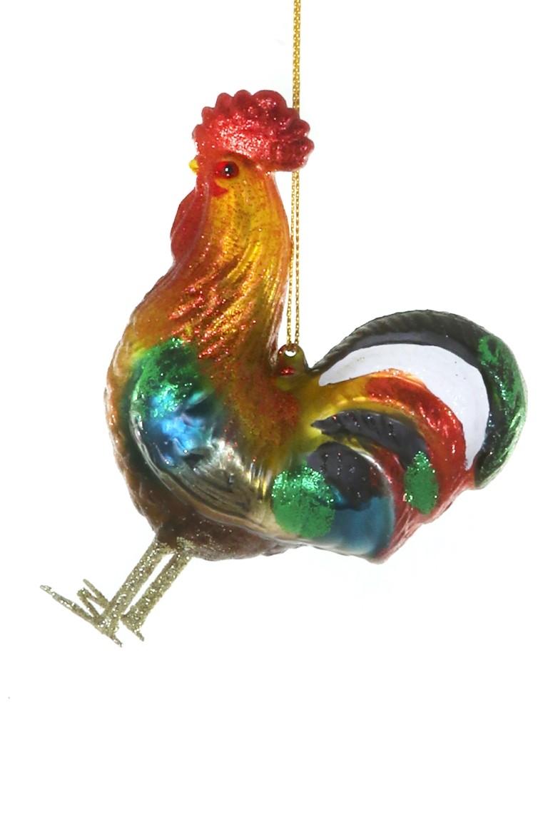 Farmstead Rooster Ornament by Cody Foster