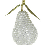 Small Pearled Pear Ornament by Cody Foster