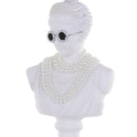 Glam Artemis with Pearls Ornament (White) by Cody Foster