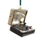 Vintage Turntable Record Player Ornament by Cody Foster