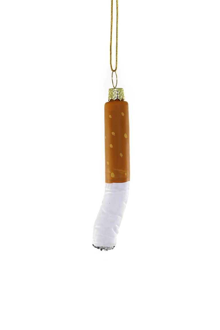 Used Cigarette Ornament by Cody Foster