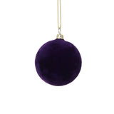 Small Crushed Velvet Ball Ornament (Royal Purple) by Cody Foster