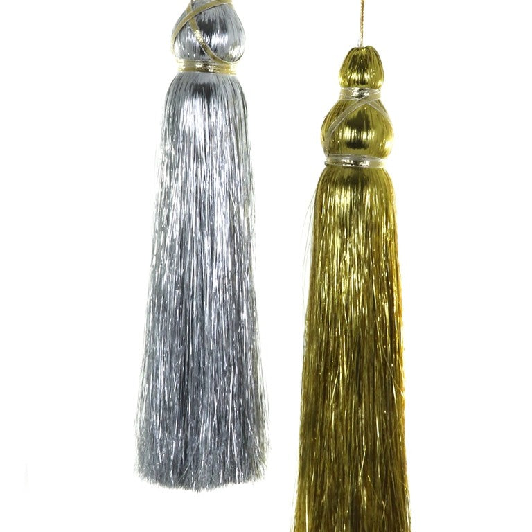 Disco Pompom Tassel Ornament by Cody Foster