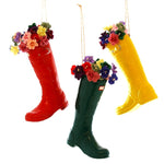 Flower Gardeners Wellie Ornament by Cody Foster