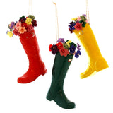 Flower Gardeners Wellie Ornament by Cody Foster