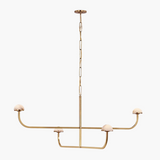 Pedra Two Tier Shallow Chandelier