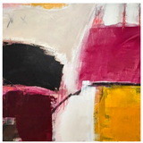 Magenta Fields 30 x48 by Renee Oberdorf