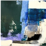 Beneath the Current 36 x 48 by Renne Orbendorf