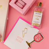 Everything is Fine - Glass Bottle Safety Matches - Pink