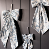 Toile Baby Blue Bows