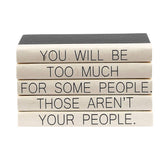 5 Vol: You Will Be... Black Covers