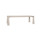 Atrop Oak Wood 102" Dining Table | Design for the PPL