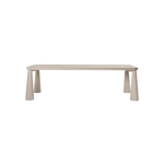 Atrop Oak Wood 102" Dining Table | Design for the PPL