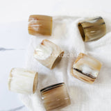 Buffalo Horn Long Napkin Ring