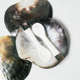 Black Mother of Pearl Caviar Plate