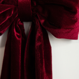 Red Velvet Bow Garland