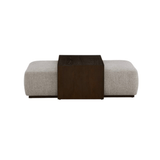 Blair Ottoman in Subtle Chalk and Dark Cinder | Design for the PPL