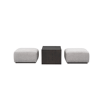 Blair Ottoman in Subtle Chalk and Dark Cinder | Design for the PPL