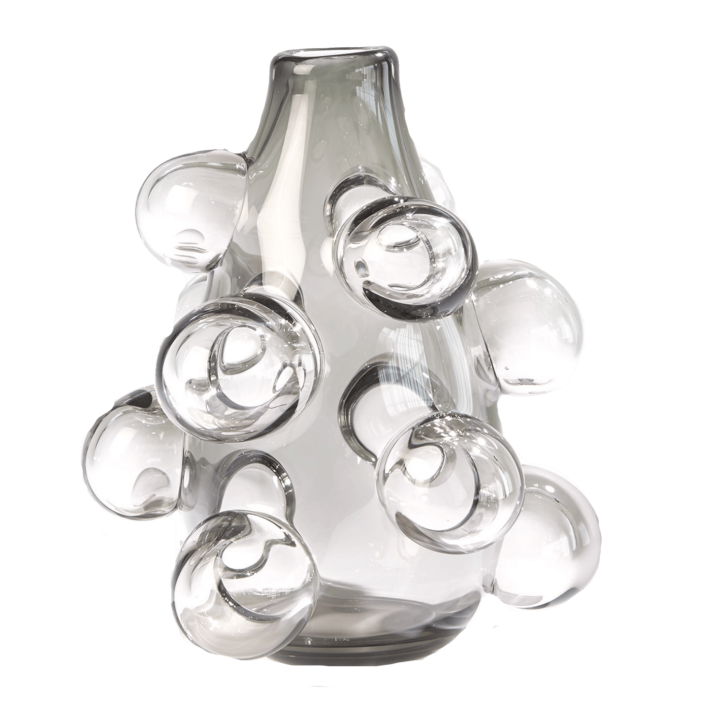 Bubbled Vase - Smoke Grey - Large | Design for the PPL