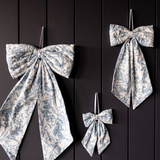 Toile Baby Blue Bows
