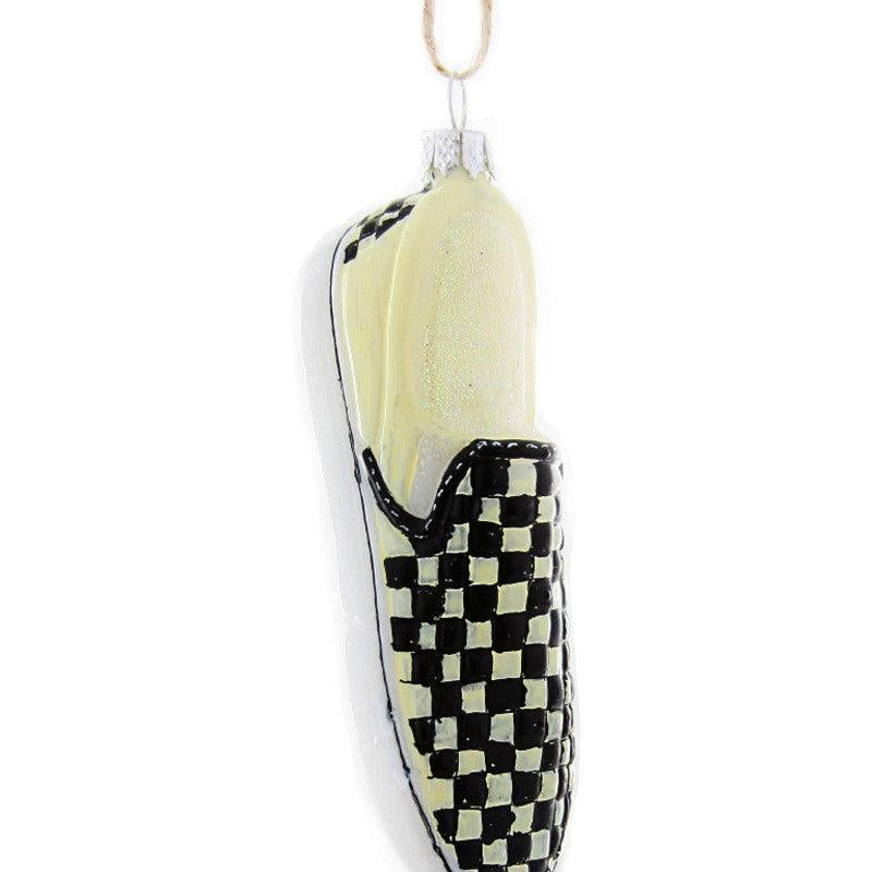 Checkered Shoe Ornament | Design for the PPL