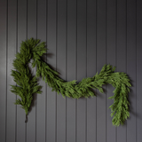 Cypress Pine Faux Garland 9ft / 108 inches
